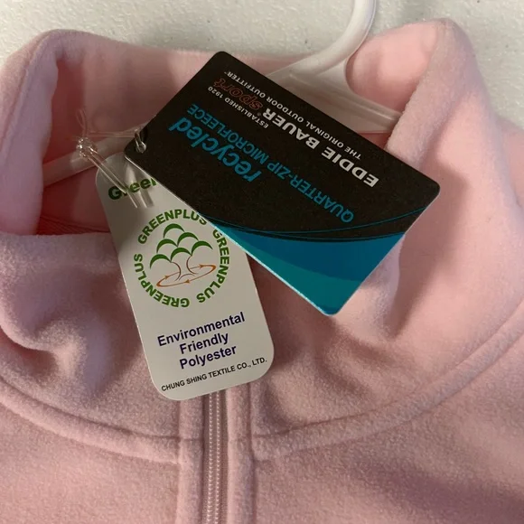 New Eddie Bauer Sport Quarter Zip Fleece - Picture 6 of 6